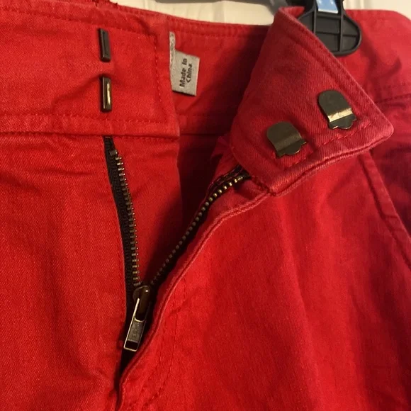 Red L.A.M.B. Pants - like denim - Picture 4 of 10